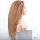 Long Puffy Kinky Curly Synthetic Wigs for Women Black Brown Blonde Synthetic Curly Hair Wigs 20 Inch Curly Synthetic Hair Wigs