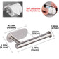 Adhesive Toilet Paper Holder Kitchen Roll Towel Rack Napkin Dispenser Absorbent Stand Tissue Hanger Bathroom Accessories