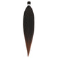 36Inch Pre-stretched Braids Hair Professional Itch Free Hot Water Setting Synthetic Fiber Ombre Yaki  Braid Hair Extensions
