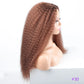 Long Puffy Kinky Curly Synthetic Wigs for Women Black Brown Blonde Synthetic Curly Hair Wigs 20 Inch Curly Synthetic Hair Wigs