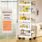5-layer Kitchen Storage Shelf,mobile Trolley,floor Standing Multi-layer Storage Rack,For Bookshelf,snacks, fruits and Vegetables