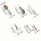Baby care set six-piece set Baby nasal inhaler, nail clippers, brush, file, comb, set of daily cleaning and care accessories fo