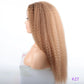 Long Puffy Kinky Curly Synthetic Wigs for Women Black Brown Blonde Synthetic Curly Hair Wigs 20 Inch Curly Synthetic Hair Wigs