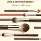 Jessup Makeup Brushes Set 15/25pcs Premium Synthetic Brown Make up Brushes Foundation Eyeshadow Concealer Blush Eyeliner, T511