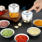 New Crusher Vegetable Onion Cutter Kitchen Cooking Accessories 500/900ML Manual Meat Mincer Garlic Chopper Rotate GarlicPress