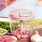 New Crusher Vegetable Onion Cutter Kitchen Cooking Accessories 500/900ML Manual Meat Mincer Garlic Chopper Rotate GarlicPress