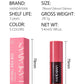 5 Colors Long-lasting Lip Dyeing Waterproof High Pigmented Lightening Textures Moisturizing Non-stick Cup Lip Tint Stain Makeup