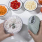 New Crusher Vegetable Onion Cutter Kitchen Cooking Accessories 500/900ML Manual Meat Mincer Garlic Chopper Rotate GarlicPress