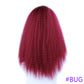 Long Puffy Kinky Curly Synthetic Wigs for Women Black Brown Blonde Synthetic Curly Hair Wigs 20 Inch Curly Synthetic Hair Wigs