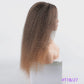 Long Puffy Kinky Curly Synthetic Wigs for Women Black Brown Blonde Synthetic Curly Hair Wigs 20 Inch Curly Synthetic Hair Wigs